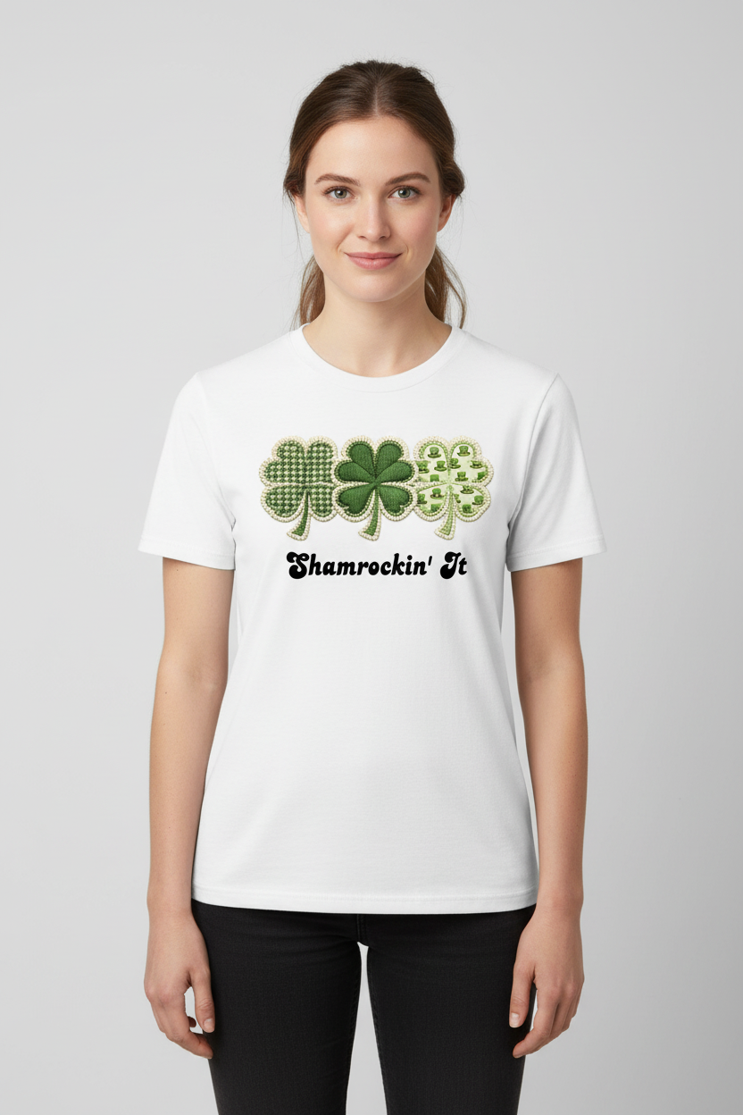Shamrockin It Wht