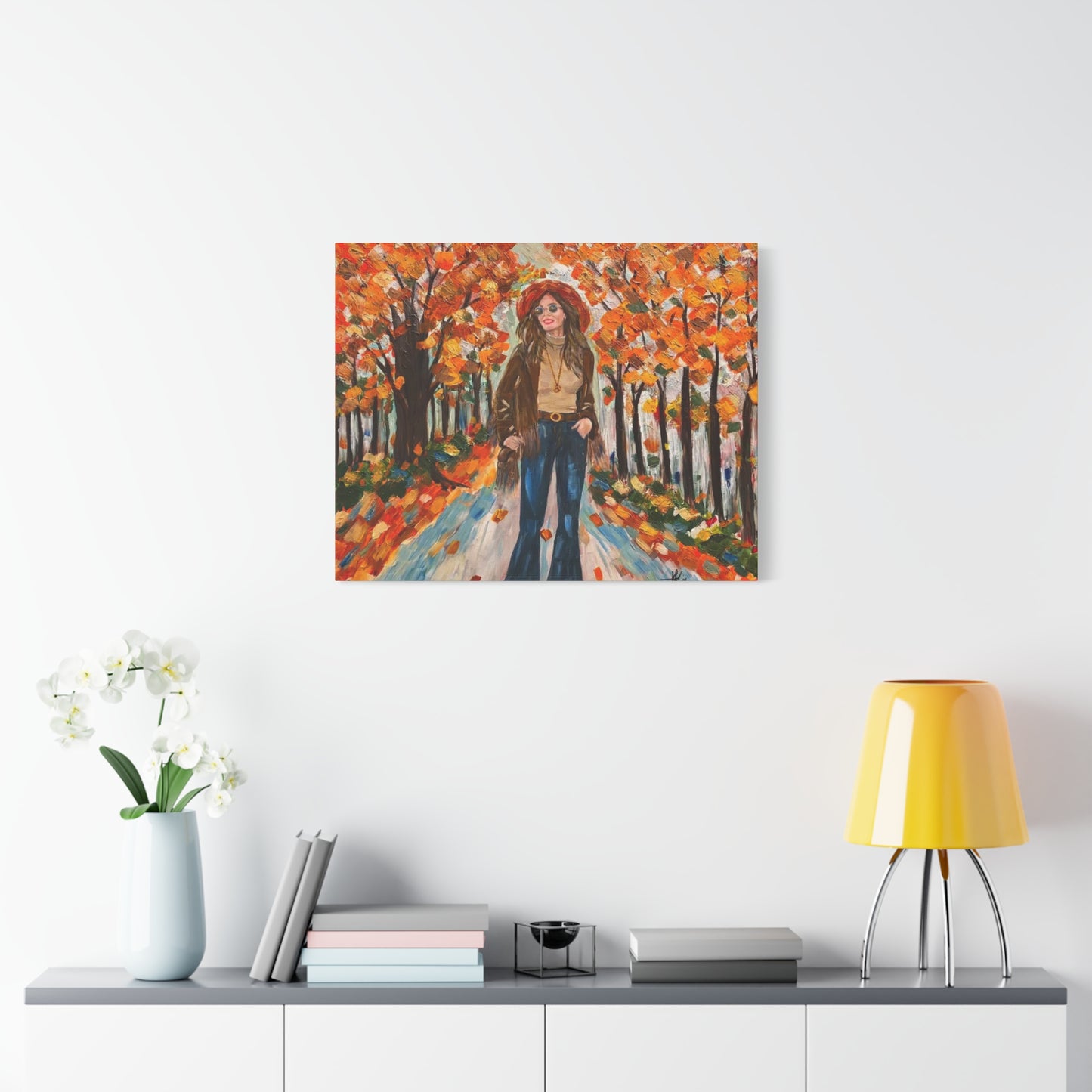 The Way Back Home - Matte Canvas Print