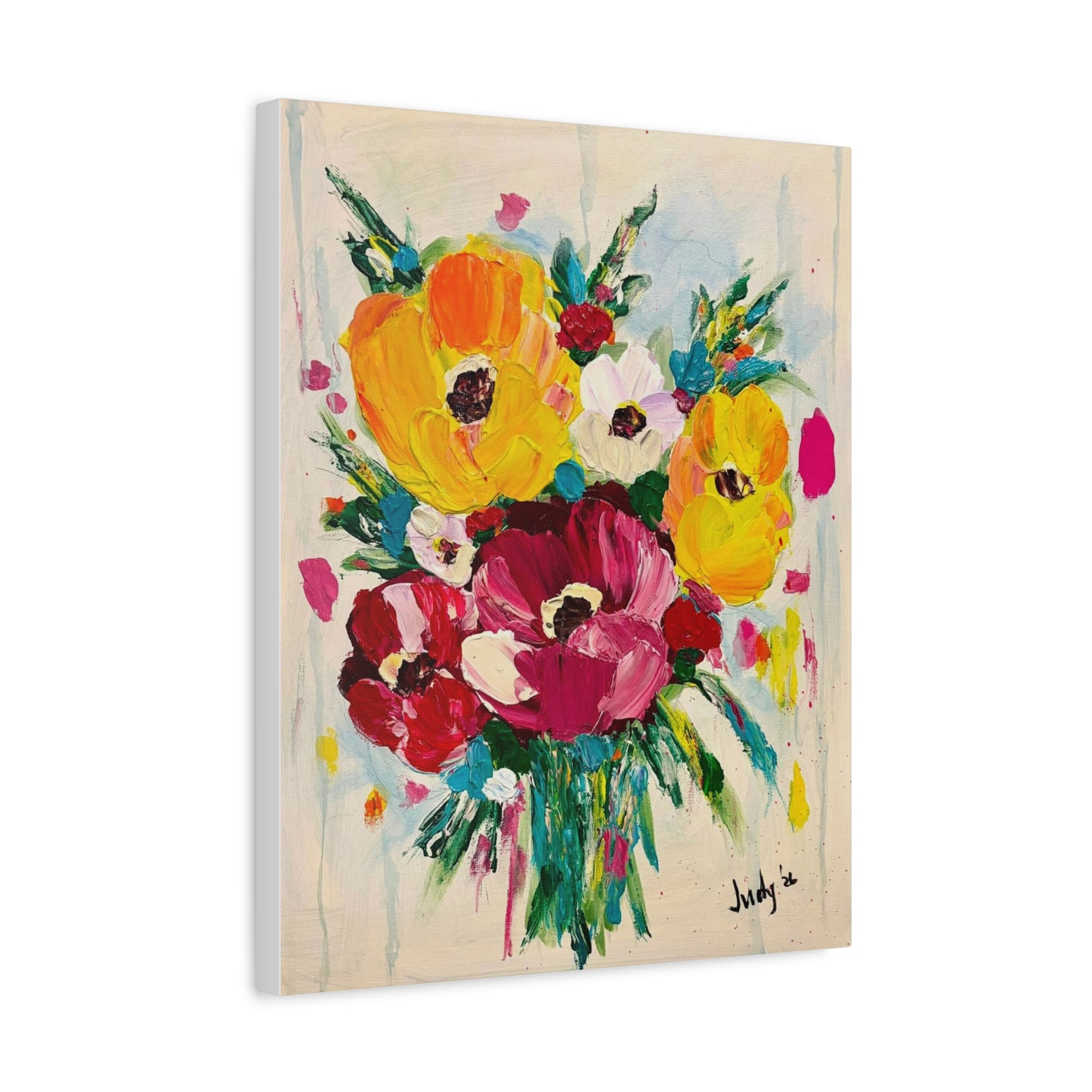 Rooted in Bloom Matte Canvas, Stretched, 1.25"
