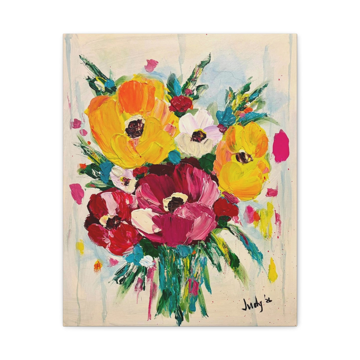 Rooted in Bloom Matte Canvas, Stretched, 1.25"