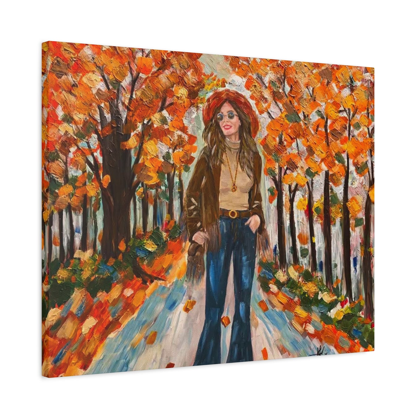 The Way Back Home - Matte Canvas Print
