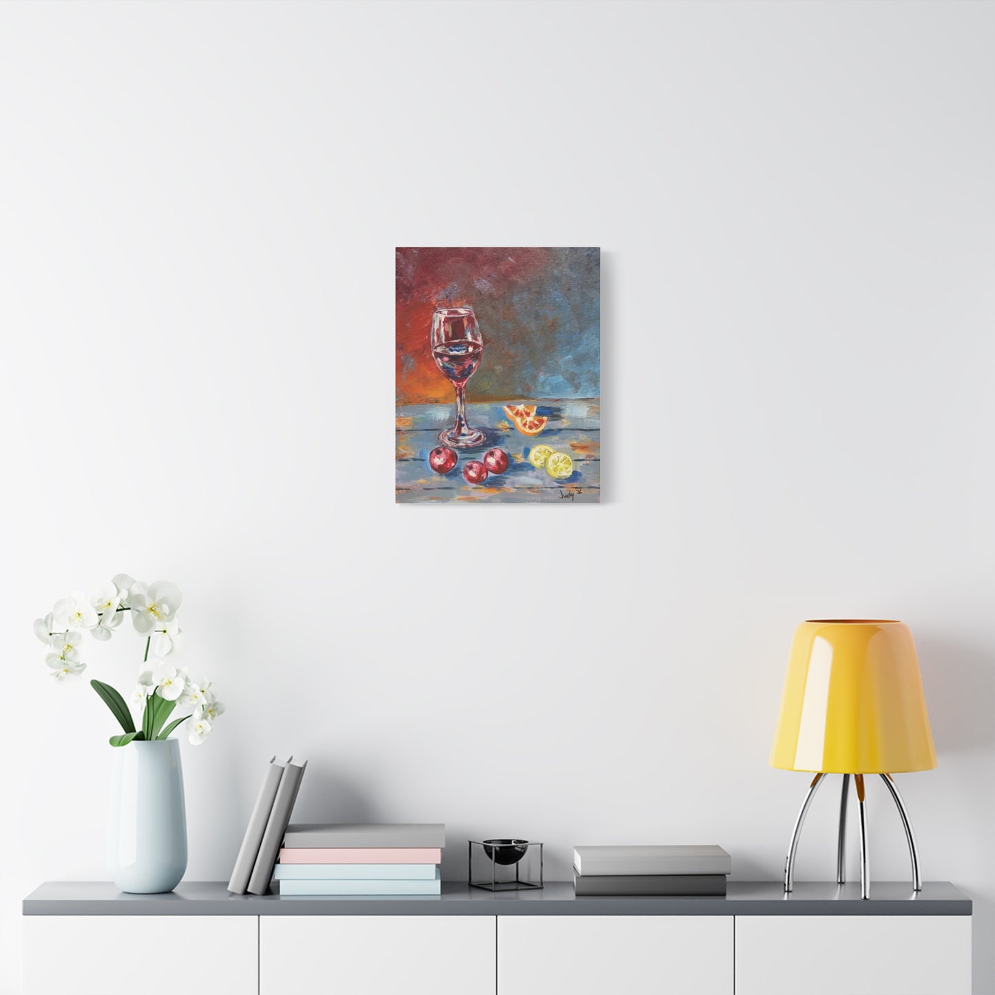 A Quiet Pour Canvas Print — Stretched Wall Art