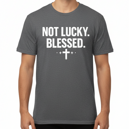 Not Luck Blsd Dk Gry Men