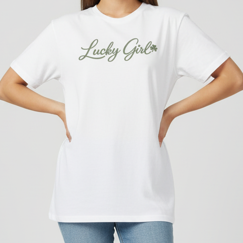 Lucky Girl Wht